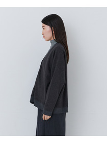 【congés payés】ポンチカーディガン 詳細画像 ダークブラウン 23