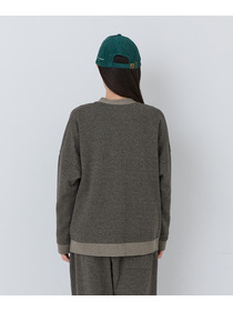 【congés payés】ポンチカーディガン 詳細画像 ダークブラウン 7