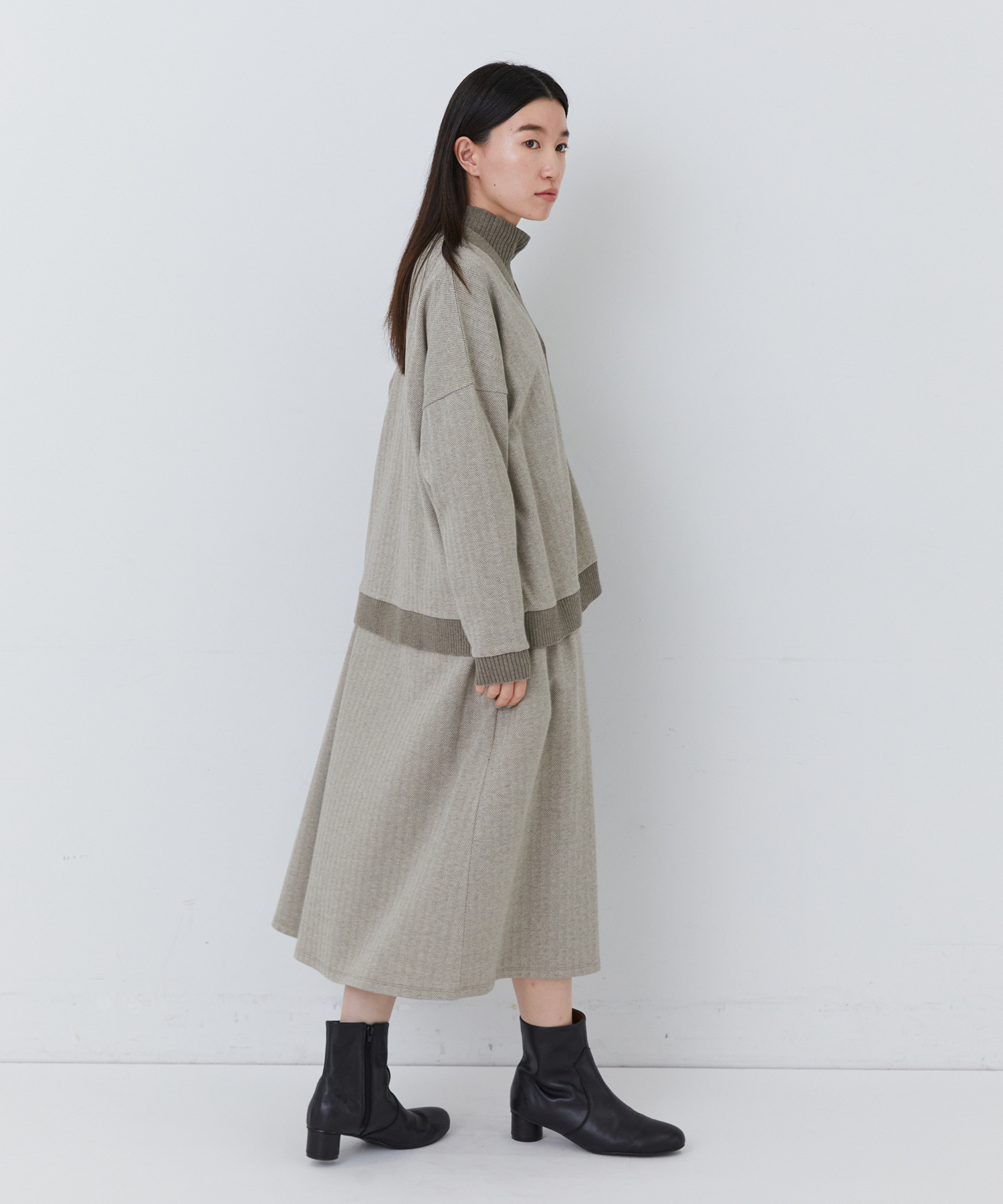 【congés payés】ポンチカーディガン 詳細画像 ダークブラウン 12