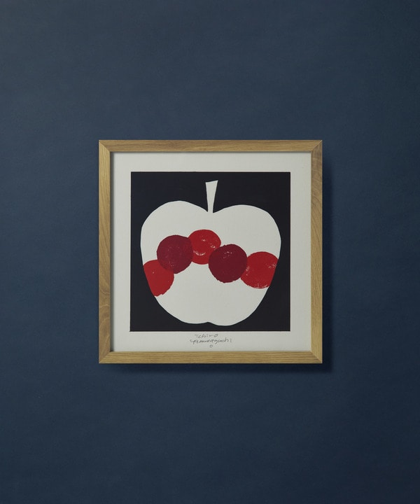 【congés payés】【山口一郎さん原画】リンゴ赤