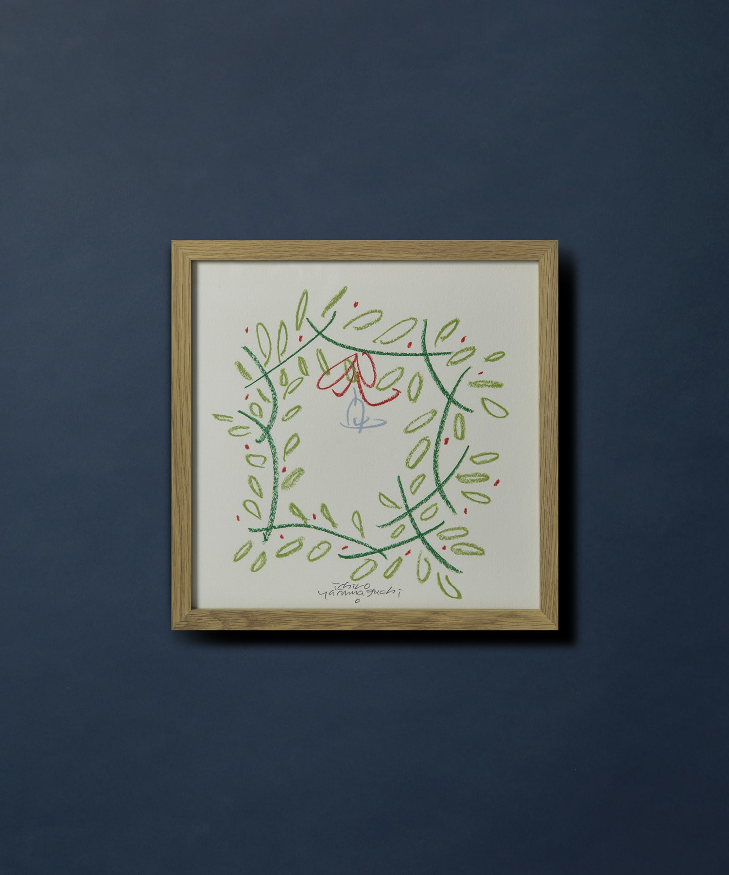 【congés payés】【山口一郎さん原画】リース 1 詳細画像 A 1