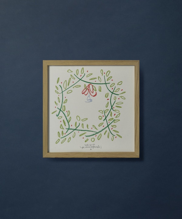 【congés payés】【山口一郎さん原画】リース 2