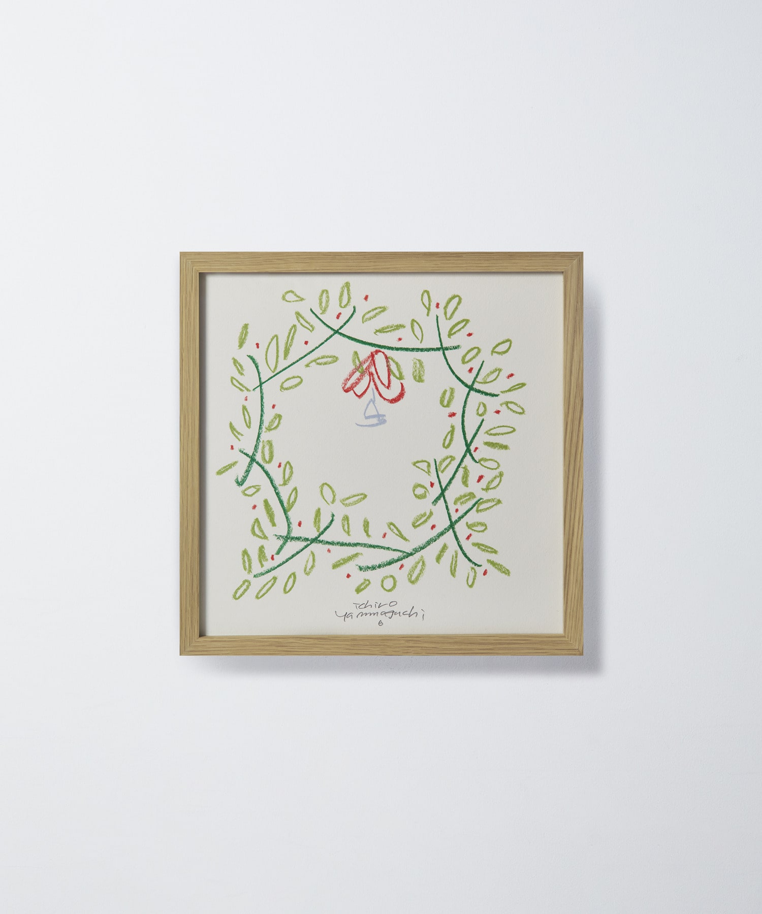 【congés payés】【山口一郎さん原画】リース 2 詳細画像 A 1