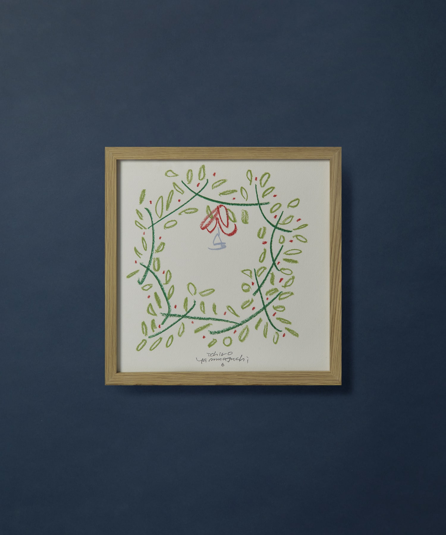 【congés payés】【山口一郎さん原画】リース 2 詳細画像 A 1