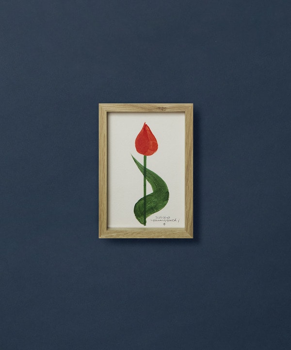 【congés payés】【山口一郎さん原画】neo flower 1（ポストカードサイズ）