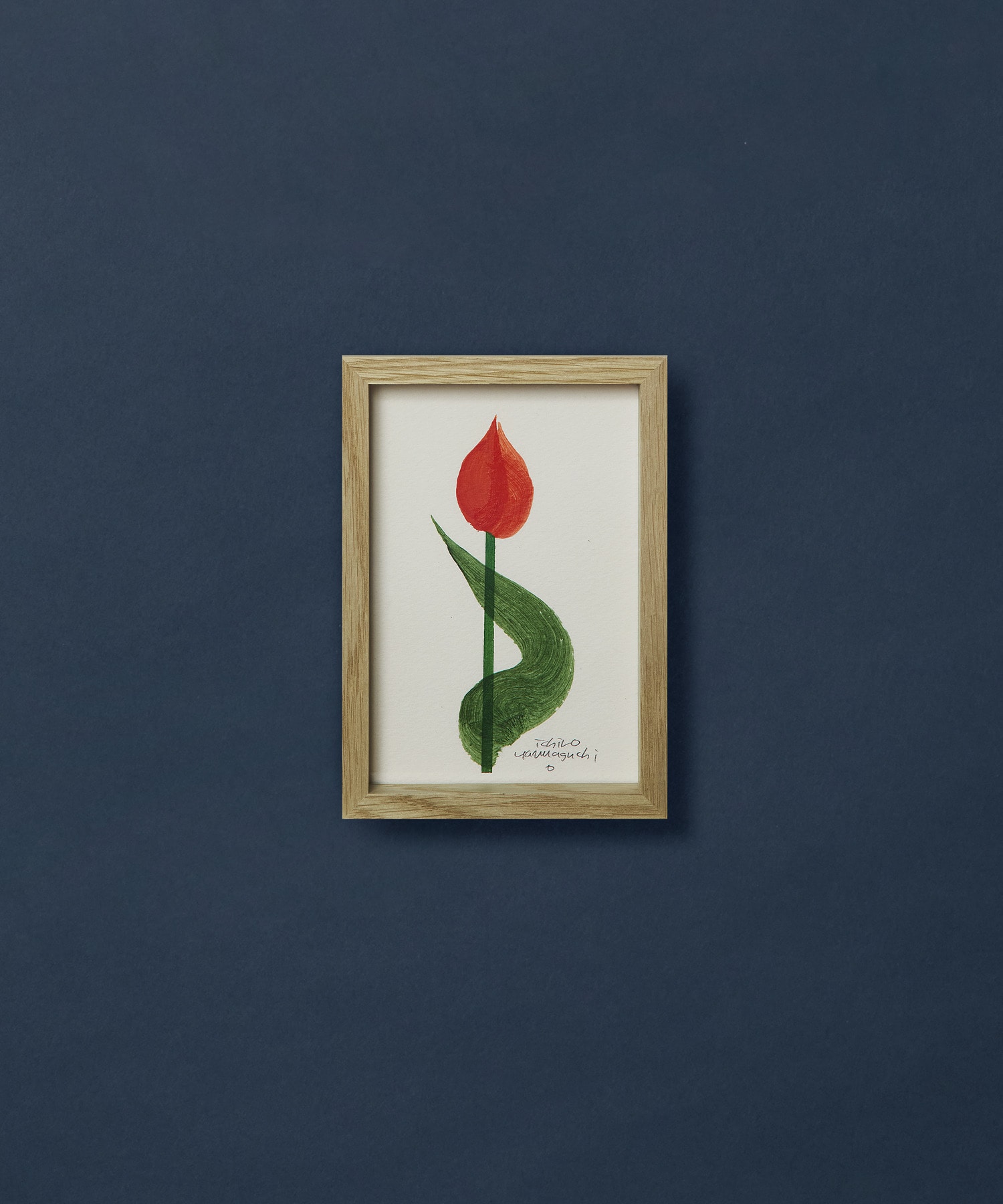 【congés payés】【山口一郎さん原画】neo flower 1（ポストカードサイズ） 詳細画像 B 1