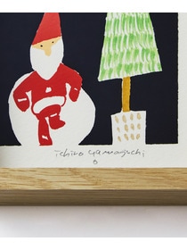 【congés payés】【山口一郎さん原画】クリスマス（ポストカードサイズ） 詳細画像 F 8