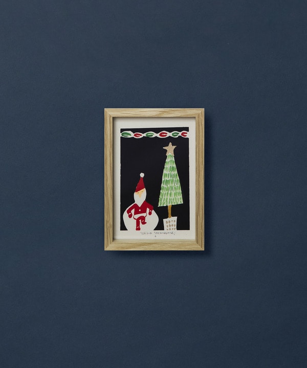 【congés payés】【山口一郎さん原画】クリスマス（ポストカードサイズ）