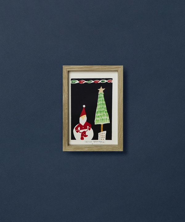 【山口一郎さん原画】クリスマス（ポストカードサイズ） 詳細画像 F 1