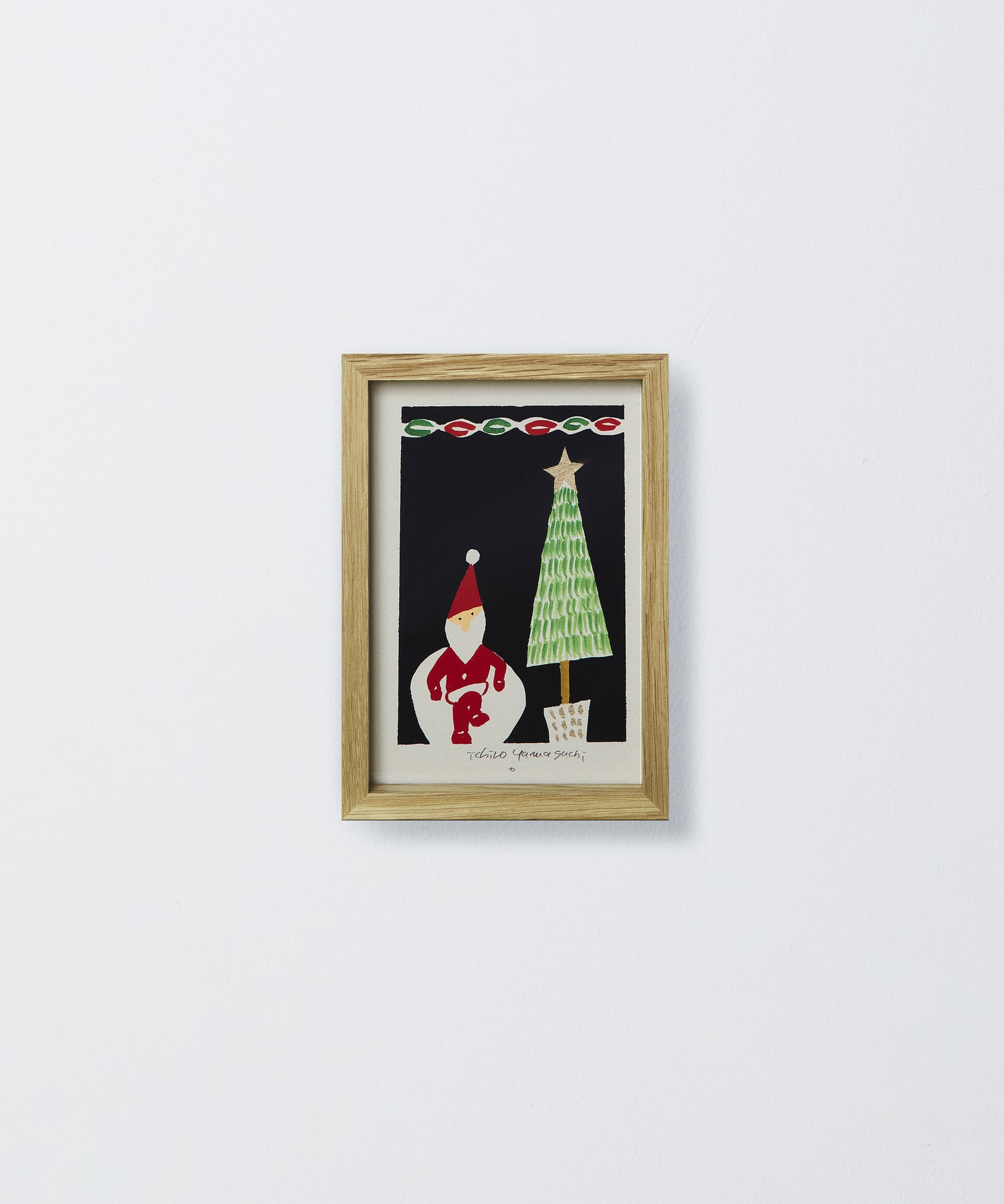 【congés payés】【山口一郎さん原画】クリスマス（ポストカードサイズ） 詳細画像 F 2