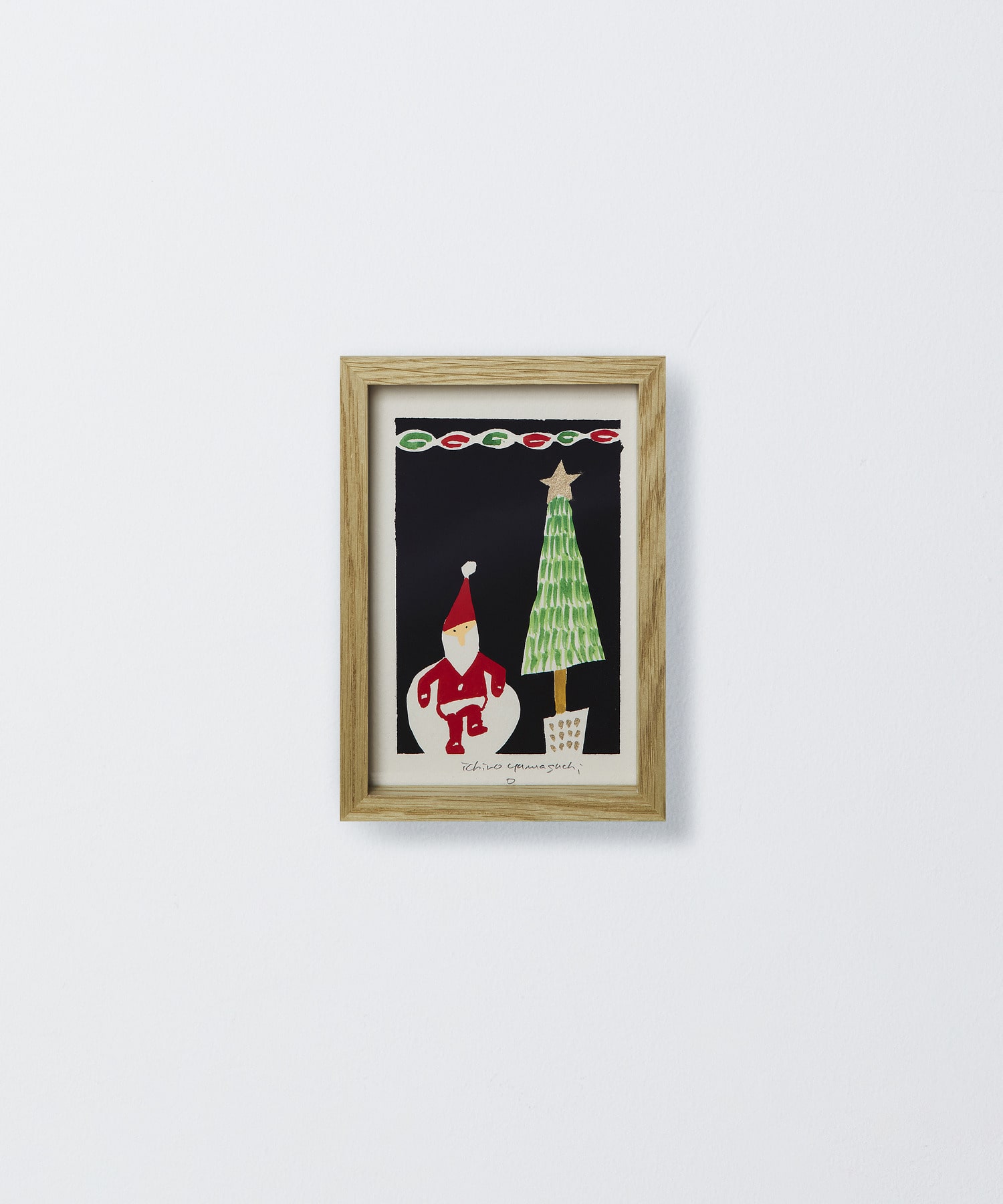 【congés payés】【山口一郎さん原画】クリスマス（ポストカードサイズ） 詳細画像 F 3