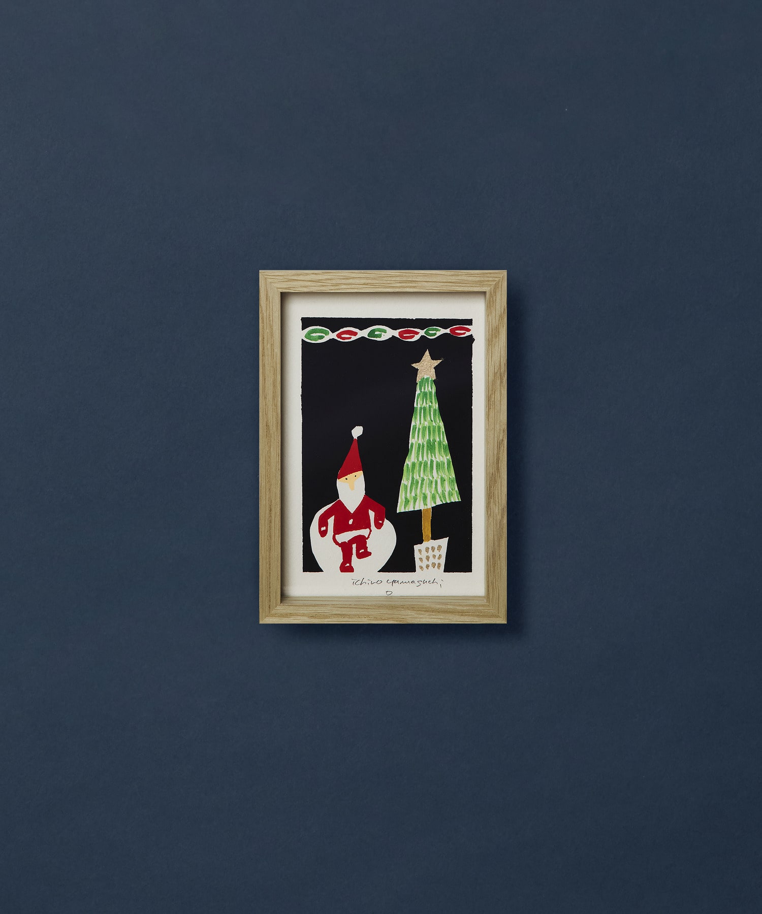 【congés payés】【山口一郎さん原画】クリスマス（ポストカードサイズ） 詳細画像 C 1