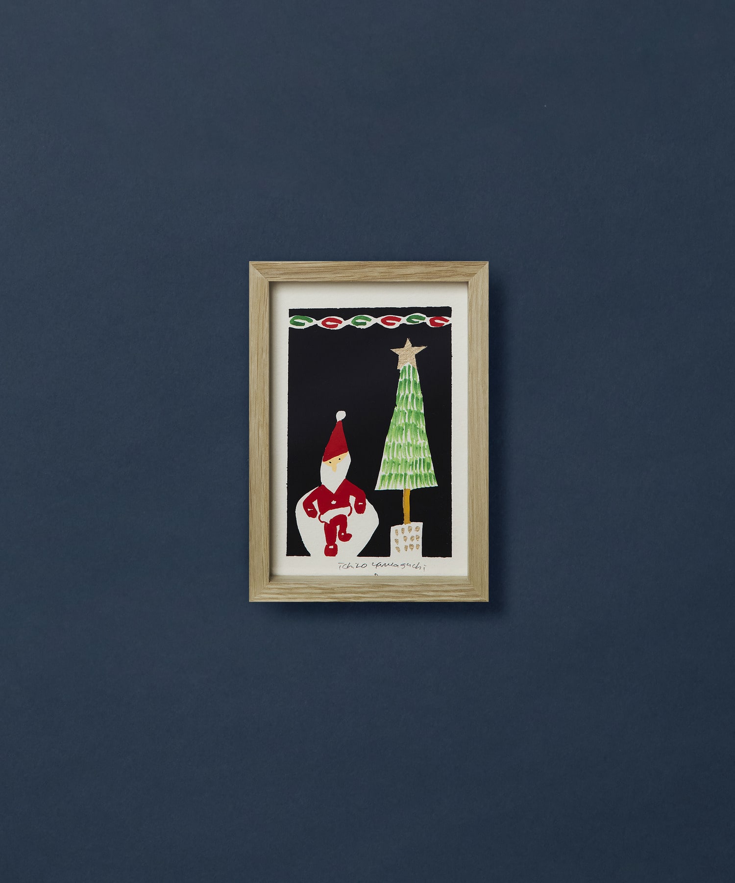 【congés payés】【山口一郎さん原画】クリスマス（ポストカードサイズ） 詳細画像 D 1