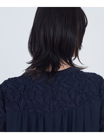 【ADIEU TRISTESSE】カットジャカードワンピース 詳細画像 ブラック 13