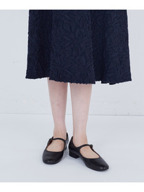 【ADIEU TRISTESSE】カットジャカードワンピース 詳細画像 ブラック 16