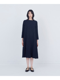 【ADIEU TRISTESSE】カットジャカードワンピース 詳細画像 ブラック 9