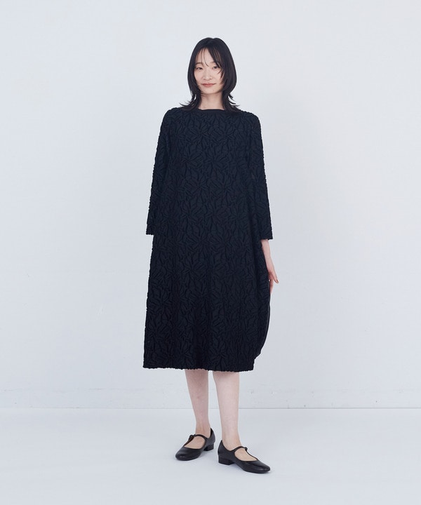 【ADIEU TRISTESSE】カットジャカードワンピース