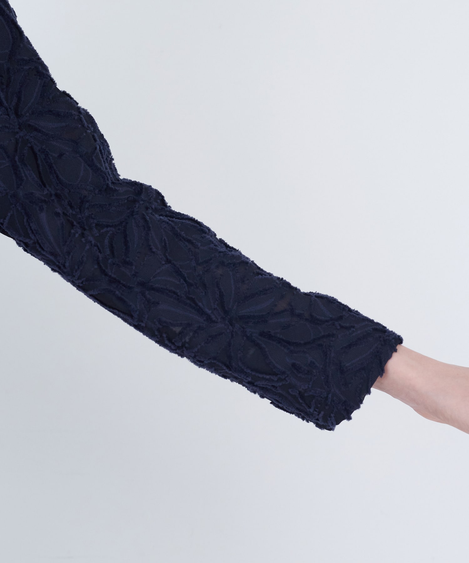 【ADIEU TRISTESSE】カットジャカードワンピース 詳細画像 ブラック 14