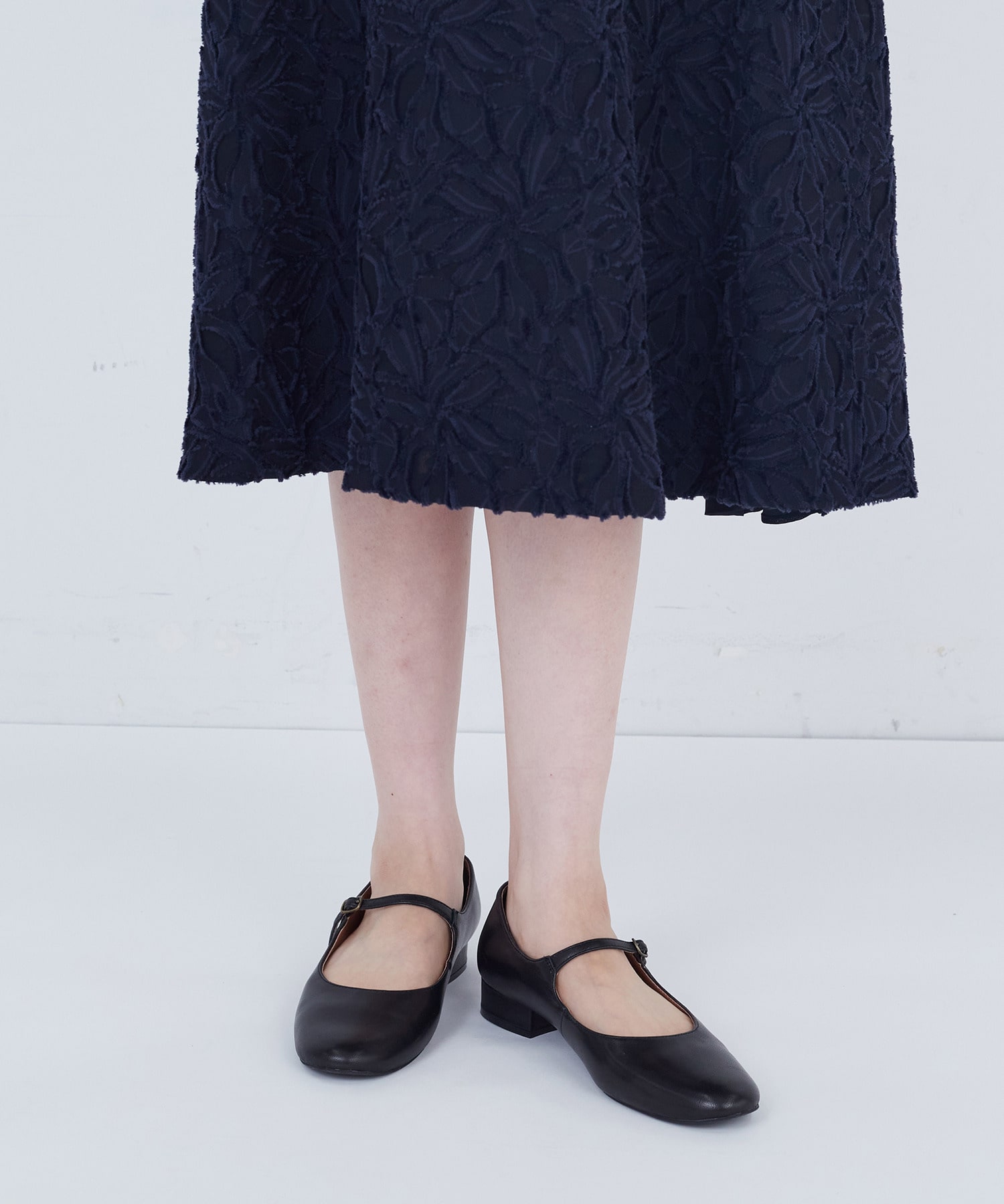 【ADIEU TRISTESSE】カットジャカードワンピース 詳細画像 ブラック 16