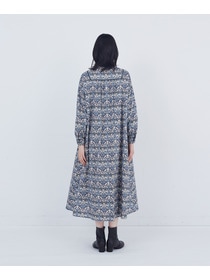 【ADIEU TRISTESSE】リバティプリントワンピース 詳細画像 グレー系その他 11