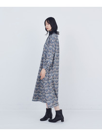 【ADIEU TRISTESSE】リバティプリントワンピース 詳細画像 グレー系その他 7