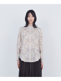 【ADIEU TRISTESSE】フリルカラーブラウス 詳細画像 ネイビー 10