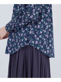 【ADIEU TRISTESSE】フリルカラーブラウス 詳細画像 ネイビー 22