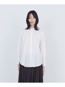 【ADIEU TRISTESSE】フリルカラーブラウス 詳細画像 ネイビー 4