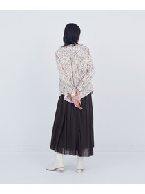 【ADIEU TRISTESSE】フリルカラーブラウス 詳細画像 ネイビー 9