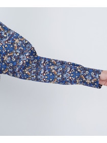 【ADIEU TRISTESSE】リバティプリントブラウス 詳細画像 ブルー系その他 18