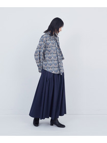 【ADIEU TRISTESSE】リバティプリントブラウス 詳細画像 ブルー系その他 2