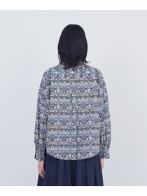 【ADIEU TRISTESSE】リバティプリントブラウス 詳細画像 ブルー系その他 6