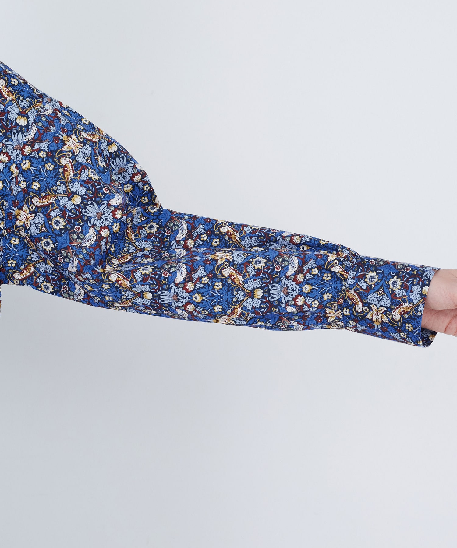 【ADIEU TRISTESSE】リバティプリントブラウス 詳細画像 ブルー系その他 18