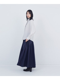 【ADIEU TRISTESSE】コットンローンフリルカラーブラウス 詳細画像 ライトグレー 2