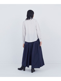 【ADIEU TRISTESSE】コットンローンフリルカラーブラウス 詳細画像 ライトグレー 3