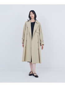 【ADIEU TRISTESSE】ライナー付きトレンチコート 詳細画像 ベージュ 12