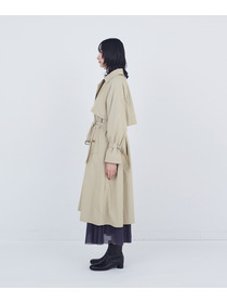 【ADIEU TRISTESSE】ライナー付きトレンチコート 詳細画像 ベージュ 14