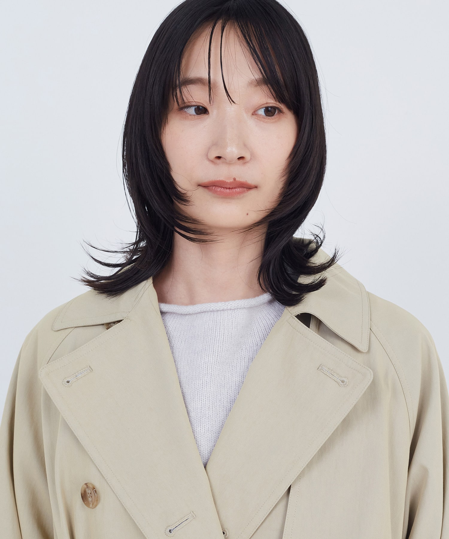 【ADIEU TRISTESSE】ライナー付きトレンチコート 詳細画像 ベージュ 16