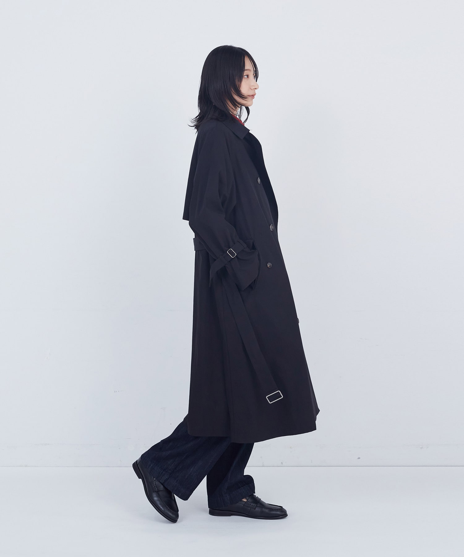 【ADIEU TRISTESSE】ライナー付きトレンチコート 詳細画像 ベージュ 3