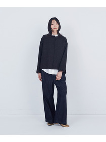 【ADIEU TRISTESSE】ワンタックデニムパンツ 詳細画像 インディゴブルー 10