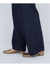 【ADIEU TRISTESSE】ワンタックデニムパンツ 詳細画像 インディゴブルー 17