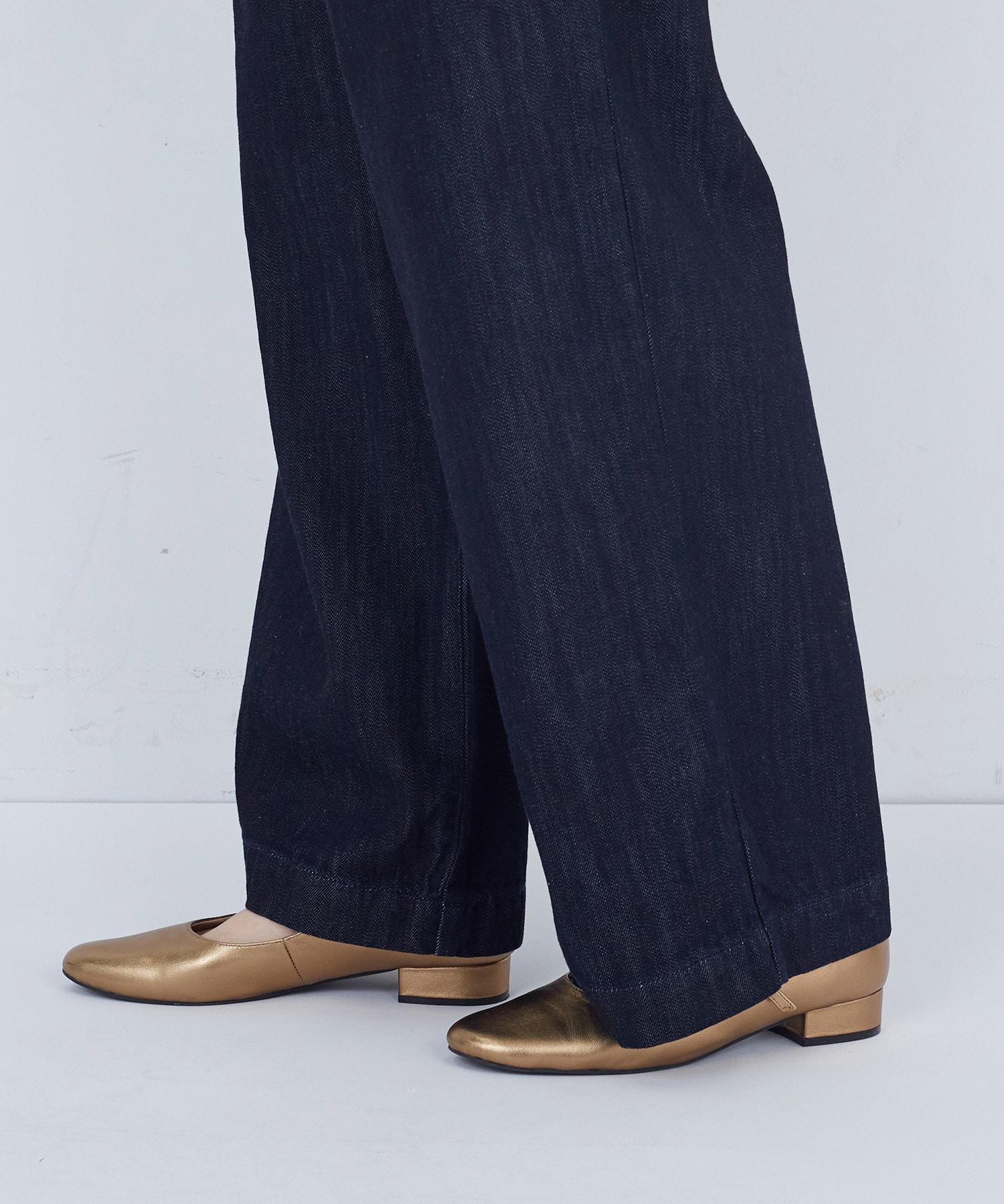 【ADIEU TRISTESSE】ワンタックデニムパンツ 詳細画像 インディゴブルー 17