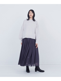 【ADIEU TRISTESSE】コットンチュールスカート 詳細画像 ブラウン 12