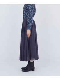 【ADIEU TRISTESSE】コットンチュールスカート 詳細画像 ブラウン 14