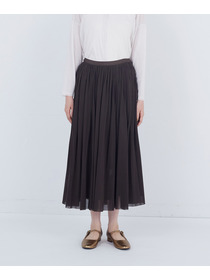 【ADIEU TRISTESSE】コットンチュールスカート 詳細画像 ブラウン 6