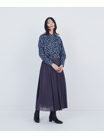 【ADIEU TRISTESSE】コットンチュールスカート 詳細画像 ブラウン 9