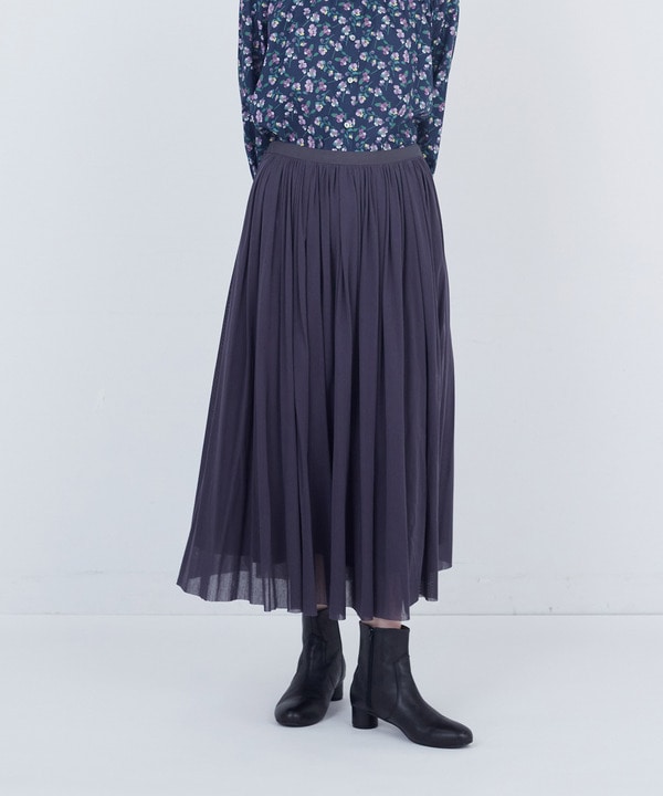 【ADIEU TRISTESSE】コットンチュールスカート