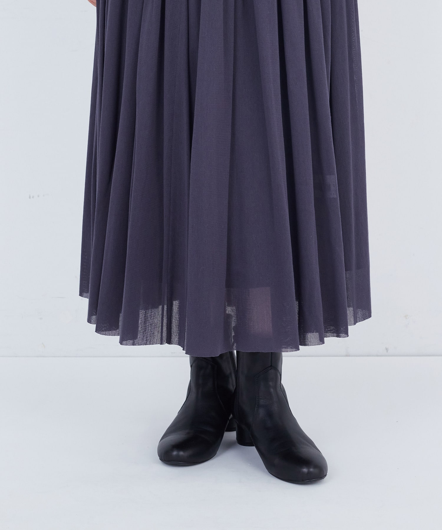 【ADIEU TRISTESSE】コットンチュールスカート 詳細画像 ブラウン 19