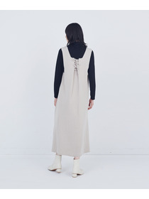 【ADIEU TRISTESSE】コットンミラノリブニットワンピース 詳細画像 グレイッシュベージュ 11