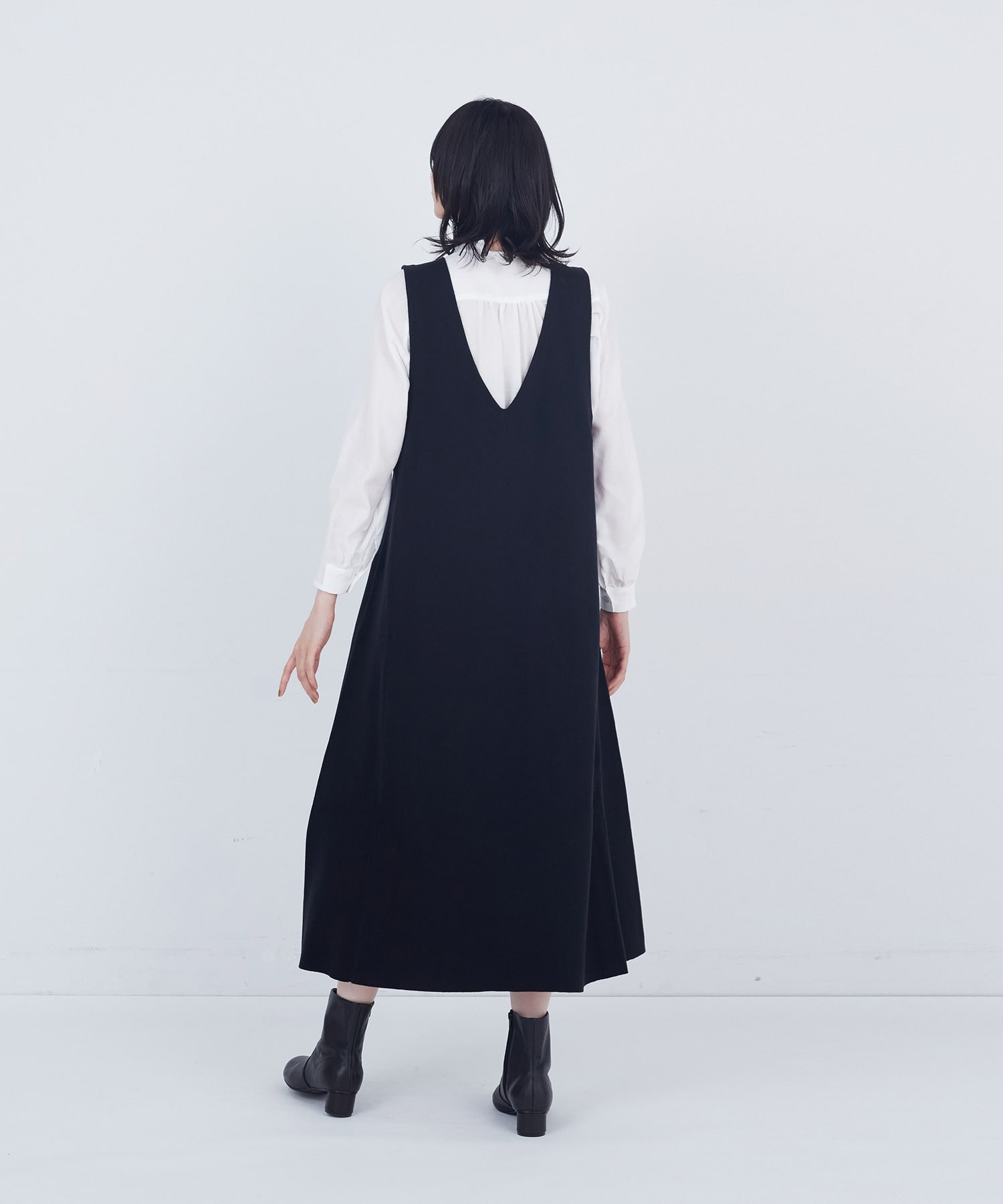 【ADIEU TRISTESSE】コットンミラノリブニットワンピース 詳細画像 グレイッシュベージュ 5